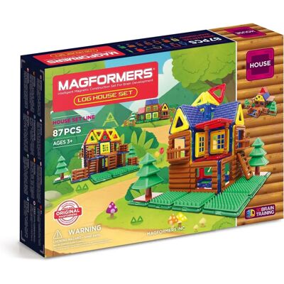 Magformers Waldhütte - 87-teiliges Konstruktionsset Magformers Waldhütte - 87-teiliges Konstruktionsset