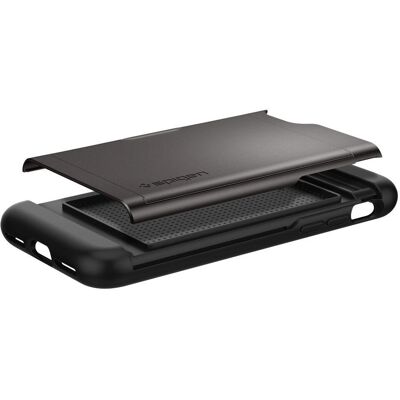 Capa Spigen Slim Armor CS - Preta - 4,7" Capa Spigen Slim Armor CS - Preta - 4,7"