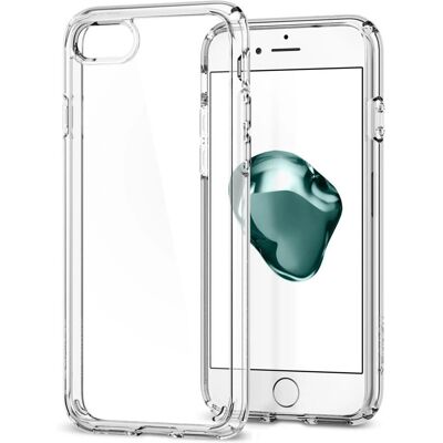 Funda transparente Spigen para iPhone SE 2ª generación, 8, 7 Funda transparente Spigen para iPhone SE 2ª generación, 8, 7