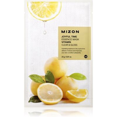 Mizon Joyful Time Vitamin - Refreshing & Purifying Sheet Mask - 23g Mizon Joyful Time Vitamin - Refreshing & Purifying Sheet Mask - 23g