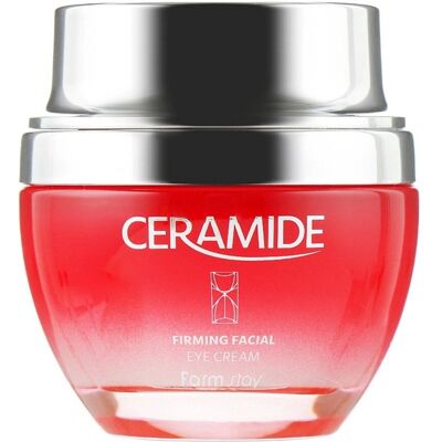 FARMSTAY Crema Contorno Occhi con Ceramidi - Idratante, Anti-Age, 50ml FARMSTAY Crema Contorno Occhi con Ceramidi - Idratante, Anti-Age, 50ml