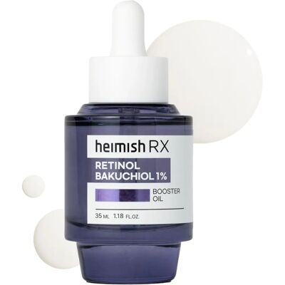 Heimish RX Retinol Bakuchiol Booster Oil 35ml - Facial Oil for Wrinkles & Fine Lines Heimish RX Retinol Bakuchiol Booster Oil 35ml - Facial Oil for Wrinkles & Fine Lines