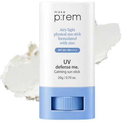 Make P:rem UV Defense Calming Sun Stick SPF50+ PA++++ - 20g Make P:rem UV Defense Calming Sun Stick SPF50+ PA++++ - 20g