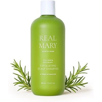 Szampon peelingujący do skóry głowy Real Mary od Rated Green - 400 ml - Włosy Szampon peelingujący do skóry głowy Real Mary od Rated Green - 400 ml - Włosy