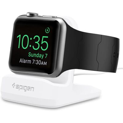 Suporte de relógio Spigen S350 - Branco - Para Apple Watch Series 1-5 Suporte de relógio Spigen S350 - Branco - Para Apple Watch Series 1-5