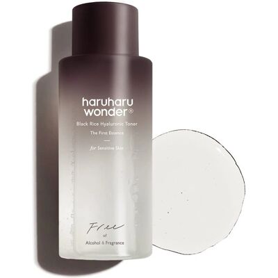 Haruharu Wonder Svart Ris Hyaluronsyre Toner - Følsom Hud - Duftfri Haruharu Wonder Svart Ris Hyaluronsyre Toner - Følsom Hud - Duftfri