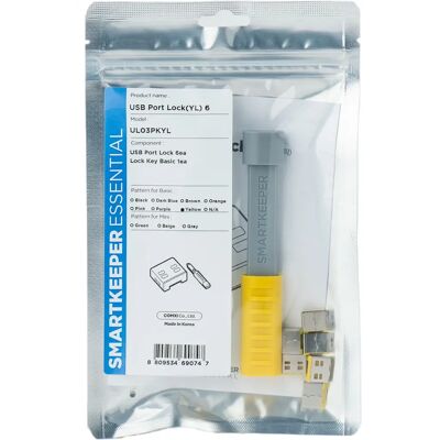 Smartkeeper UL03PKYL Portblocker - USB-A Gelb Smartkeeper UL03PKYL Portblocker - USB-A Gelb