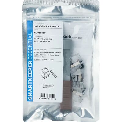 Smartkeeper NC03PKBN Bloccoporta - Bloccoporta + Chiave RJ-45 Smartkeeper NC03PKBN Bloccoporta - Bloccoporta + Chiave RJ-45