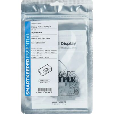 Smartkeeper DL04P1GY blocco porta - Port Blocker Smartkeeper DL04P1GY blocco porta - Port Blocker