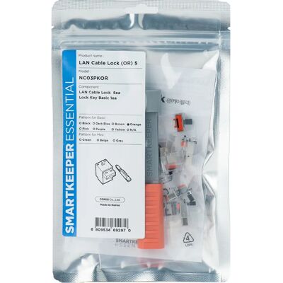 Smartkeeper NC03PKOR Portblocker - Port Blocker & Schlüssel - Orange Smartkeeper NC03PKOR Portblocker - Port Blocker & Schlüssel - Orange