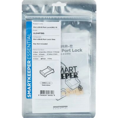 Smart Keeper Bloqueo de Puerto Micro USB-B - Seguridad - 10 pz Smart Keeper Bloqueo de Puerto Micro USB-B - Seguridad - 10 pz