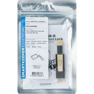 Smartkeeper MNL04PKBG Portblocker - Portblocker, RJ-11, Beige Smartkeeper MNL04PKBG Portblocker - Portblocker, RJ-11, Beige