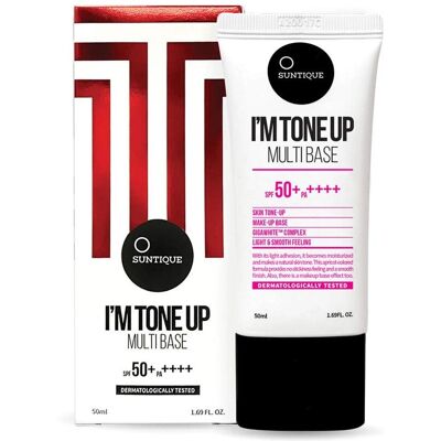 Suntique M Tone Up Multi Base SPF50+ - Make-up Grunnlag Suntique M Tone Up Multi Base SPF50+ - Make-up Grunnlag