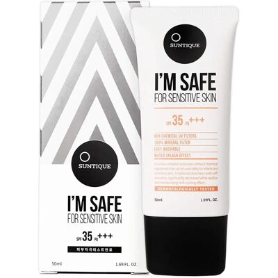 Suntique I'm Safe Solkrem SPF 35 for Følsom Hud Suntique I'm Safe Solkrem SPF 35 for Følsom Hud
