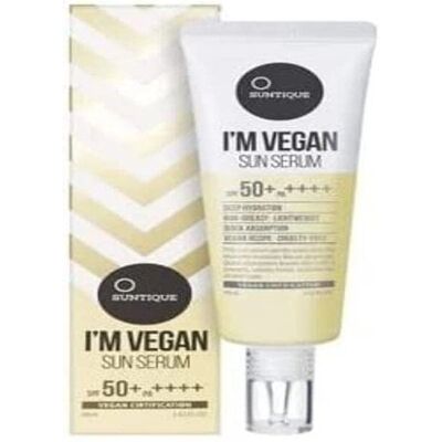 Suntique Vegansk Solkrem Serum SPF50+ 50ml Suntique Vegansk Solkrem Serum SPF50+ 50ml