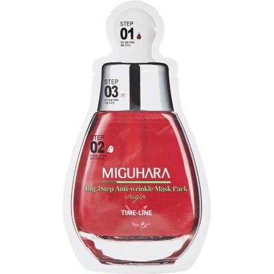 Miguhara Grande Pacote de Máscara Anti-Rugas em 3 Etapas - Máscara Facial Miguhara Grande Pacote de Máscara Anti-Rugas em 3 Etapas - Máscara Facial