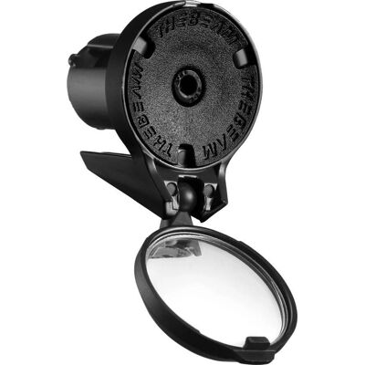 Miroir de recul THE BEAM Corky - Noir - Accessoire vélo - Publicité Miroir de recul THE BEAM Corky - Noir - Accessoire vélo - Publicité