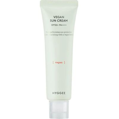 Wegański Krem do Opalania HYGGEE SPF 50+ PA++++ - 50ml Wegański Krem do Opalania HYGGEE SPF 50+ PA++++ - 50ml