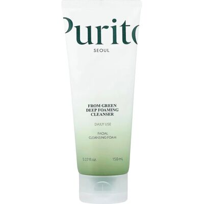 Purito Dypgrønn Skummende Rens - Ansiktsrens - 150ml Purito Dypgrønn Skummende Rens - Ansiktsrens - 150ml