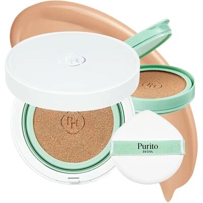 PURITO SEOUL - Wonder Releaf Centella BB Cushion 21 Lys Beige SPF 30 PA+++ - BBpute PURITO SEOUL - Wonder Releaf Centella BB Cushion 21 Lys Beige SPF 30 PA+++ - BBpute