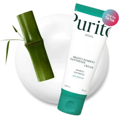 Purito Mighty Bamboo Panthenol Cream - 100ml - Regenerierende Creme Purito Mighty Bamboo Panthenol Cream - 100ml - Regenerierende Creme