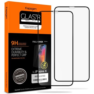 Spigen 057GL23120 Gehärtetes Glas Displayschutz - iPhone 11 Pro/X Spigen 057GL23120 Gehärtetes Glas Displayschutz - iPhone 11 Pro/X