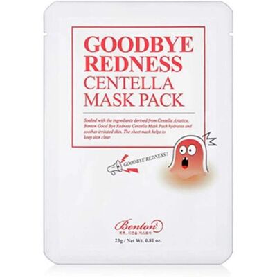 Benton Centella Goodbay Redness Anti-Redness Fabric Mask - Facial Mask Benton Centella Goodbay Redness Anti-Redness Fabric Mask - Facial Mask