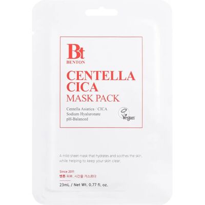 Benton Modell Centella Beruhigende Gesichtsmasken Benton Modell Centella Beruhigende Gesichtsmasken
