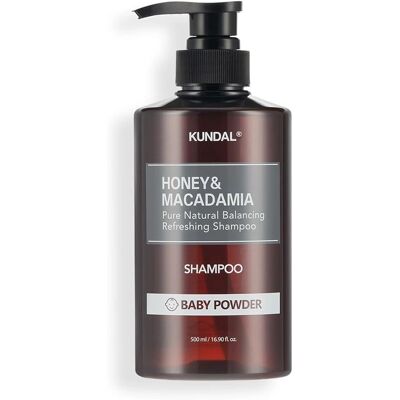 KUNDAL Honey & Macadamia Baby Powder - Σαμπουάν για ξηρά και κατεστραμμένα μαλλιά KUNDAL Honey & Macadamia Baby Powder - Σαμπουάν για ξηρά και κατεστραμμένα μαλλιά