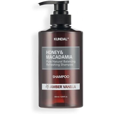 KUNDAL Honey & Macadamia Amber Vanilla Σαμπουάν - Φυσικό για Ξηρά και Κατεστραμμένα Μαλλιά KUNDAL Honey & Macadamia Amber Vanilla Σαμπουάν - Φυσικό για Ξηρά και Κατεστραμμένα Μαλλιά