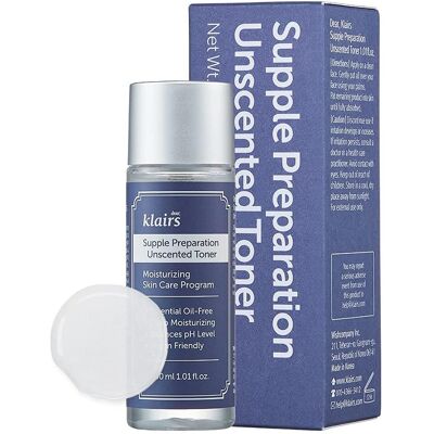 Klairs Supple Preparation Unscented Toner - Lett, pH-balanserende hudpleie Klairs Supple Preparation Unscented Toner - Lett, pH-balanserende hudpleie
