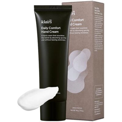 Klairs Daily Comfort Handkräm - Mjuk handkräm för känslig hud Klairs Daily Comfort Handkräm - Mjuk handkräm för känslig hud