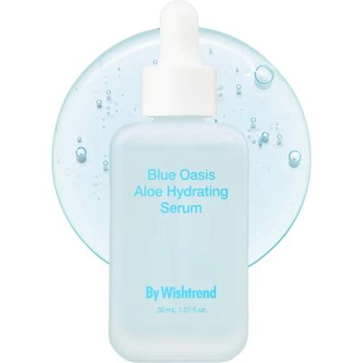 Wishtrend Blue Oasis Aloe Hydrating Serum - Serum Wishtrend Blue Oasis Aloe Hydrating Serum - Serum