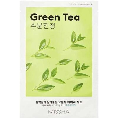 Missha Airy Fit Sheet Mask Grüner Tee Missha Airy Fit Sheet Mask Grüner Tee