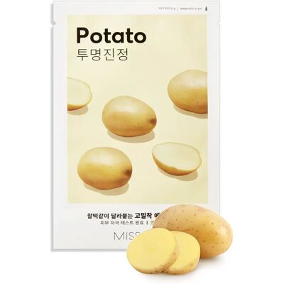 Missha Airy Fit Kartoffelarkmaske - 19g Missha Airy Fit Kartoffelarkmaske - 19g
