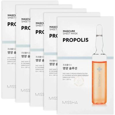 Masque Visage Nourrissant au Propolis Missha - Hydratant & Régénérant - Publicité Masque Visage Nourrissant au Propolis Missha - Hydratant & Régénérant - Publicité