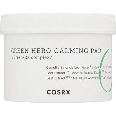 Cosrx Brand Model Green Hero Calming Pad - Skincare Pads Cosrx Brand Model Green Hero Calming Pad - Skincare Pads