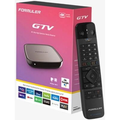 Formuler GTV Mediaplayer - Android TV 4K HDR - IPTV-Box mit Fernbedienung & Tastatur Formuler GTV Mediaplayer - Android TV 4K HDR - IPTV-Box mit Fernbedienung & Tastatur