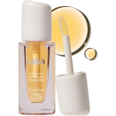 Laka Vegan Lip Oil - Nourishing Yellow 4.5mL - Lip Oil Laka Vegan Lip Oil - Nourishing Yellow 4.5mL - Lip Oil