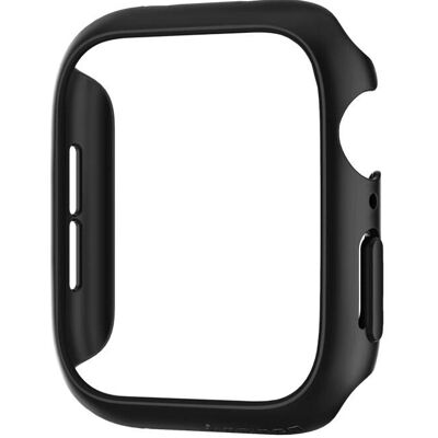 Spigen Apple Watch 38/40mm Szilikon + Polikarbonát Tok - Fekete Spigen Apple Watch 38/40mm Szilikon + Polikarbonát Tok - Fekete