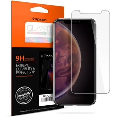 Spigen iPhone X/Xs Skærmbeskyttelse - Temperet Glas Spigen iPhone X/Xs Skærmbeskyttelse - Temperet Glas