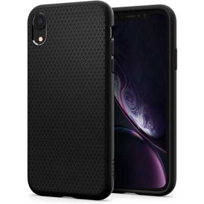 Spigen iPhone XR Zwarte schokbestendige lichte hoes Spigen iPhone XR Zwarte schokbestendige lichte hoes