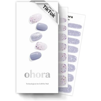 ohora Gel Nail Stickers - Afterglow ND-196 - 30 buc ohora Gel Nail Stickers - Afterglow ND-196 - 30 buc