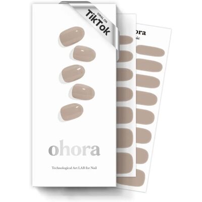 ohora Autocollants Gel pour Ongles N Cream Beige - Autocollants Ongles ohora Autocollants Gel pour Ongles N Cream Beige - Autocollants Ongles