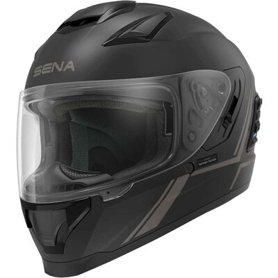 Sena Stryker - Svart + Bluetooth headset ljud av Harman Kardon Sena Stryker - Svart + Bluetooth headset ljud av Harman Kardon