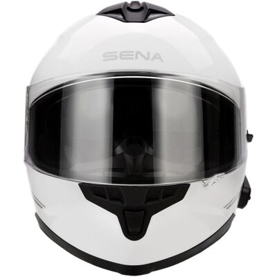 Casque moto intégral blanc Sena Outride XL - Casque de moto - Publicité Casque moto intégral blanc Sena Outride XL - Casque de moto - Publicité