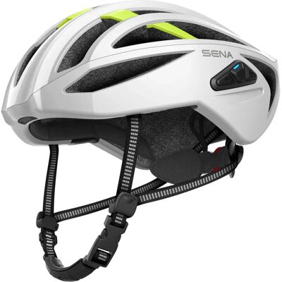 Casque de route Sena R2 Evo Blanc - Casque moto Casque de route Sena R2 Evo Blanc - Casque moto