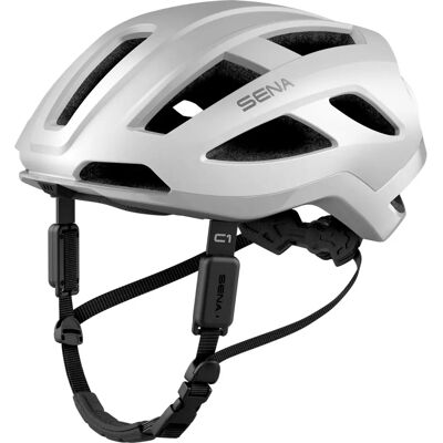 Sena C1 - Wit Bluetooth Fietshelm - Veiligheid & Connectiviteit Sena C1 - Wit Bluetooth Fietshelm - Veiligheid & Connectiviteit