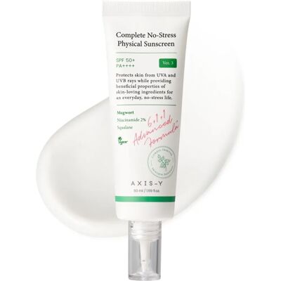 AXIS-Y Complete No-Stress Physical Sunscreen V. 3 (50 ml) AXIS-Y Complete No-Stress Physical Sunscreen V. 3 (50 ml)