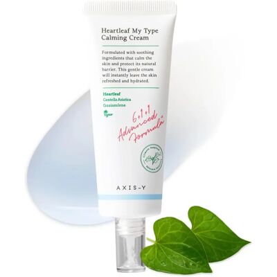 Axis Y 6+1+1 Advanced Formula Herzblatt Beruhigende Creme - Für empfindliche Haut, 60ml Axis Y 6+1+1 Advanced Formula Herzblatt Beruhigende Creme - Für empfindliche Haut, 60ml